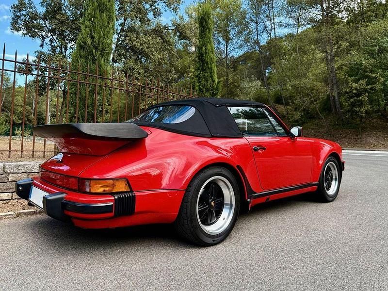 Gebraucht Porsche 930 Turbo 300 PS (220 kW) 1988 Rot Cabrio