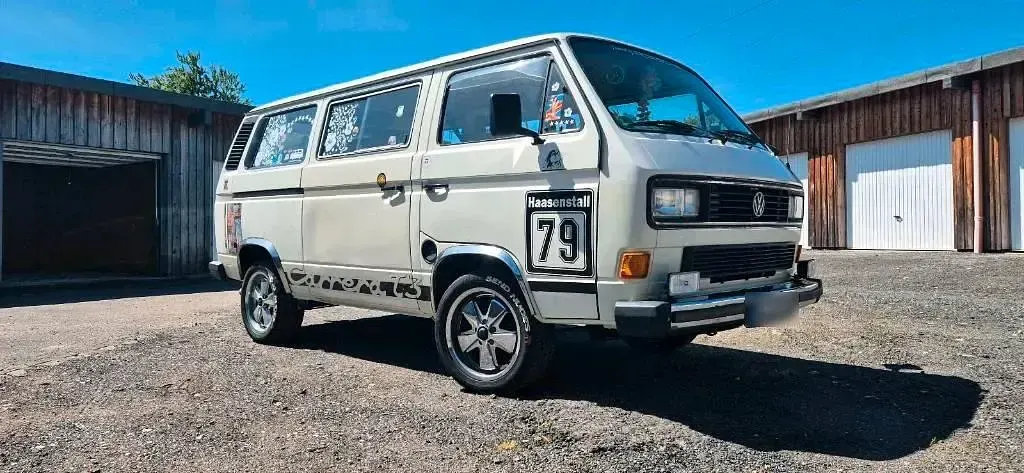 Gebraucht VW Multivan 100 PS (73 kW) 1989 Weiß Van / Kleinbus