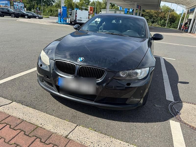 Schwarz Gebraucht 2007 BMW 320 Cabriolet Cabrio | 5.350 € (Guter Preis) - Bild 1/4