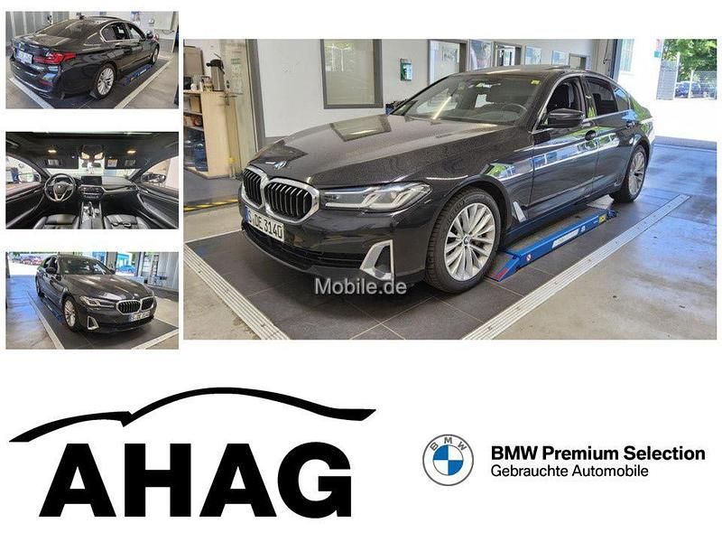 Schwarz Gebraucht 2022 BMW 530 Luxury Line Limousine | 31.999 € (Superpreis) - Bild 1/4