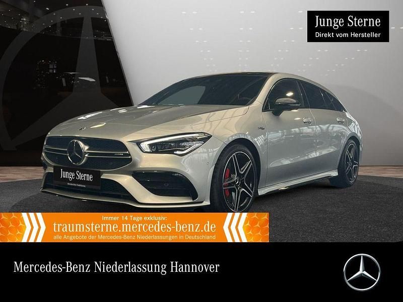Silber Gebraucht 2023 Mercedes CLA35 AMG AMG Limousine | 43.890 € (Fairer Preis) - Bild 1/3