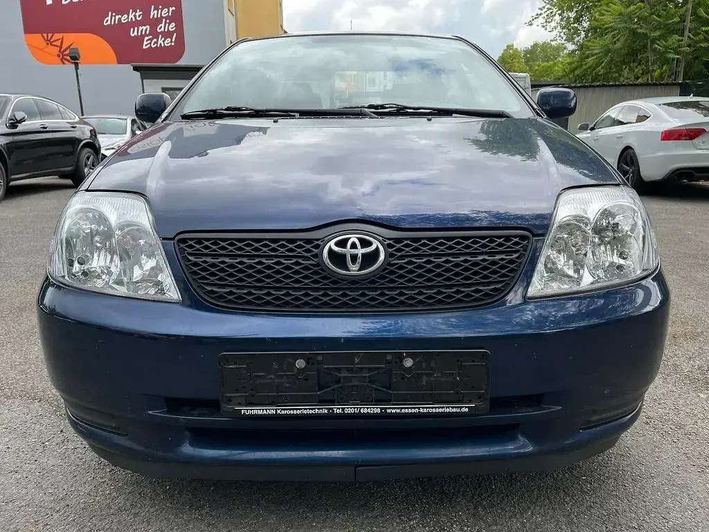 Gebraucht Toyota Corolla 97 PS (71 kW) 2002 Blau Limousine