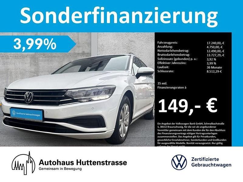 Außenfarbe: Gebraucht 2022 VW Passat Basis Kombi | 17.240 € (Guter Preis) - Bild 1/4