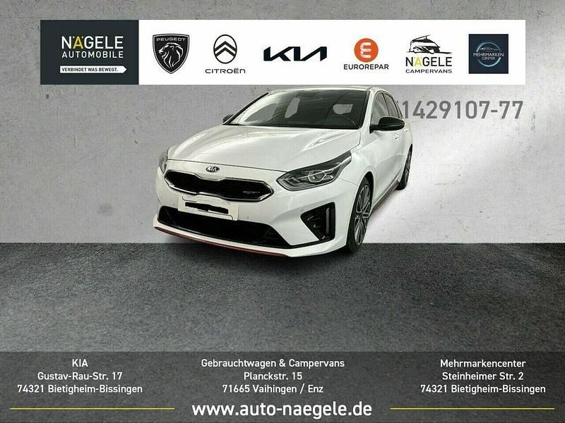 Weiß Gebraucht 2021 Kia ProCeed GT Kleinwagen | 23.800 € (Guter Preis) - Bild 1/3
