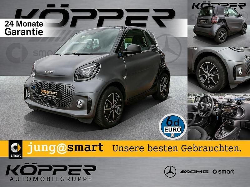 Grau Gebraucht 2023 Smart ForTwo Electric Drive Exclusive Kleinwagen | 15.998 € (Etwas zu teuer) - Bild 1/4