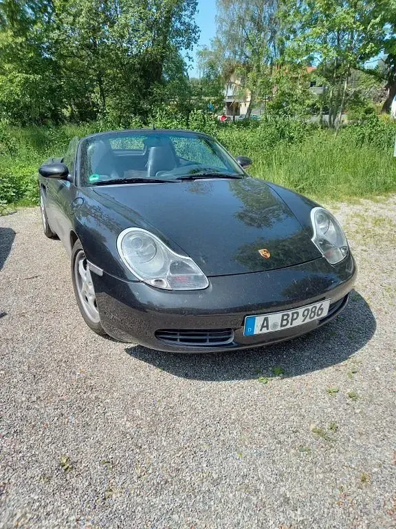 Second-hand Porsche Boxster 220 CP (161 kW) 2000 Negru Cabrio