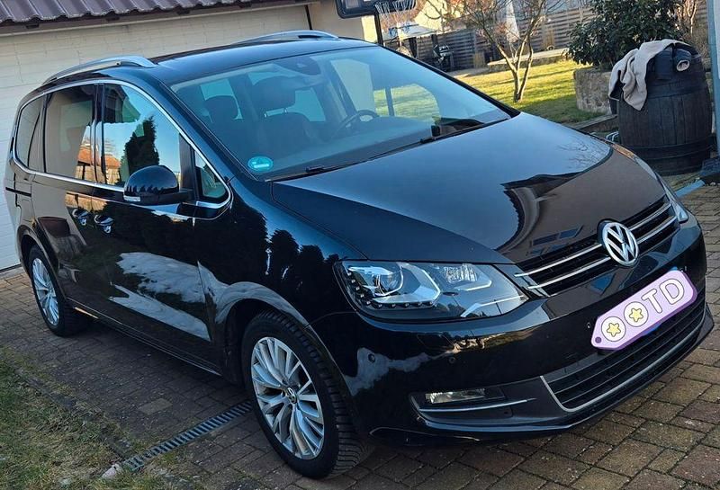 Gebraucht VW Sharan Highline 170 PS (125 kW) 2012 Schwarz Van / Kleinbus