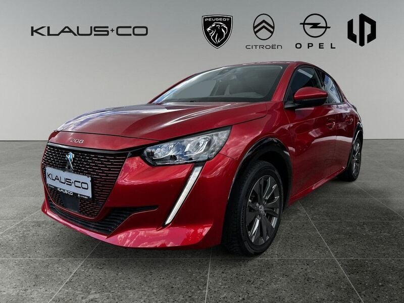 Rot / elixir rot Gebraucht 2021 Peugeot e-208 Allure Kleinwagen | 16.890 € (Fairer Preis) - Bild 1/3
