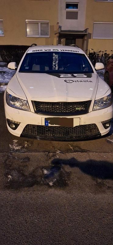 Gebraucht Skoda Octavia RS 170 PS (125 kW) 2009 Weiß Kombi