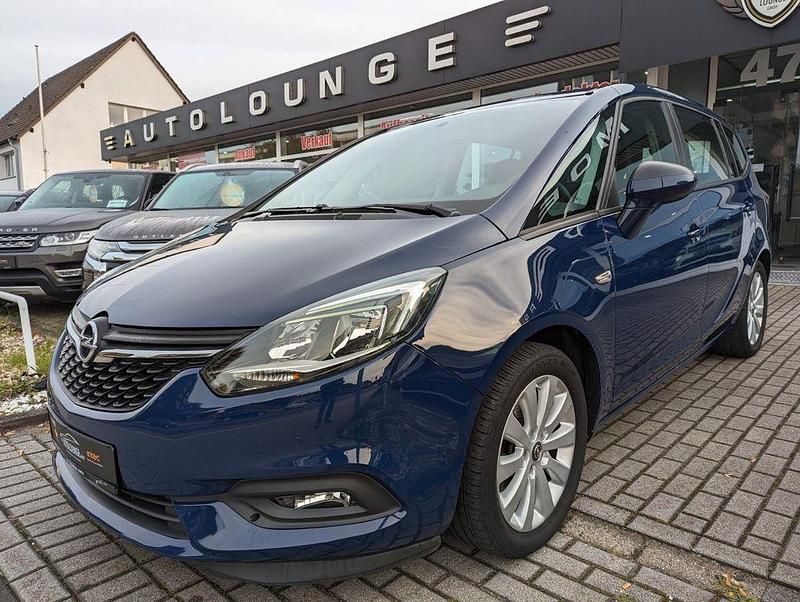 Gebraucht Opel Zafira Business Edition 120 PS (88 kW) 2017 Blau Van / Kleinbus
