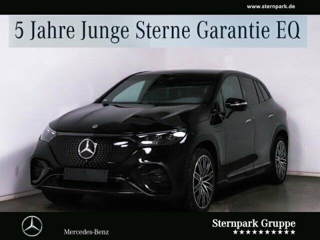 Lack obsidianschwarz Gebraucht 2024 Mercedes EQE500 AMG SUV | 77.980 € (Fairer Preis) - Bild 1/4