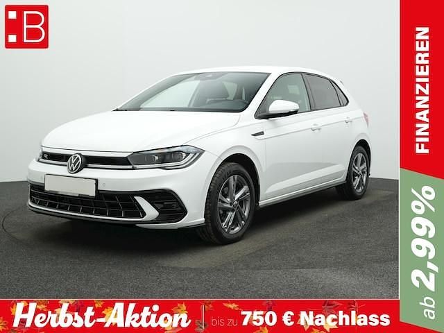 Pure white Gebraucht 2024 VW Polo R-line Limousine | 23.450 € (Fairer Preis) - Bild 1/3