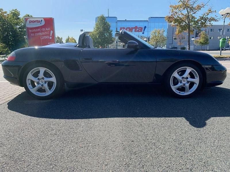 Gebraucht Porsche Boxster 228 PS (167 kW) 2003 Blau Cabrio