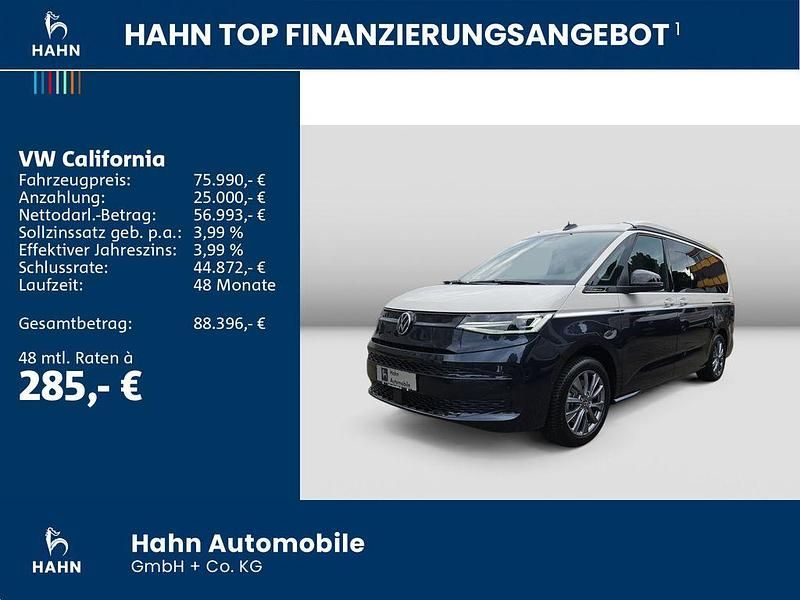Neu VW California Beach 150 PS (110 kW) 2025 Weiß Van