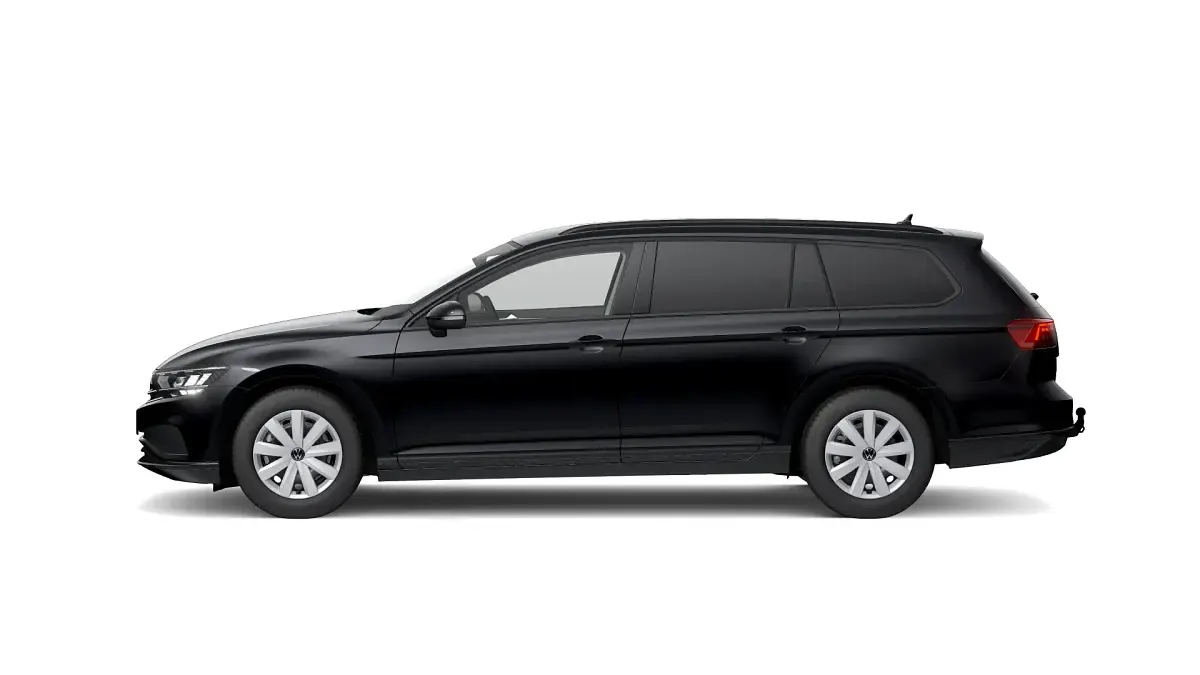 Gebraucht VW Passat Basis 150 PS (110 kW) 2021 Schwarz Kombi