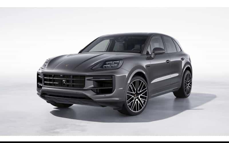 Grau Neu 2025 Porsche Cayenne Black Edition SUV | 145.102 € (Teuer) - Bild 1/4