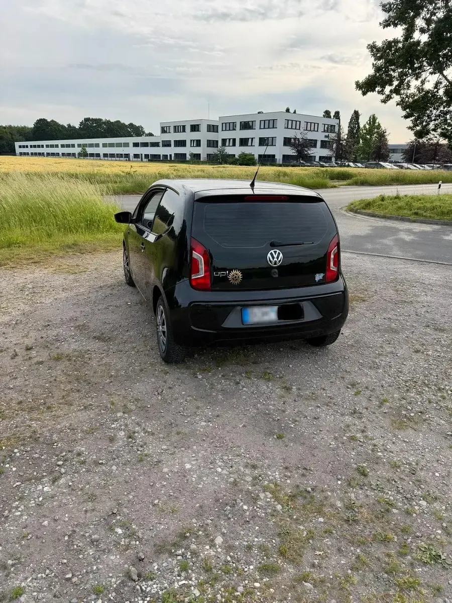 Gebraucht VW up! 60 PS (44 kW) 2012 Schwarz Kleinwagen