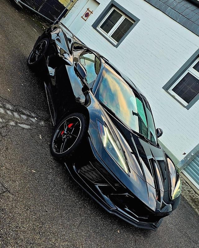 Schwarz Gebraucht 2022 Corvette Stingray Coupé | 79.900 € (Superpreis) - Bild 1/4