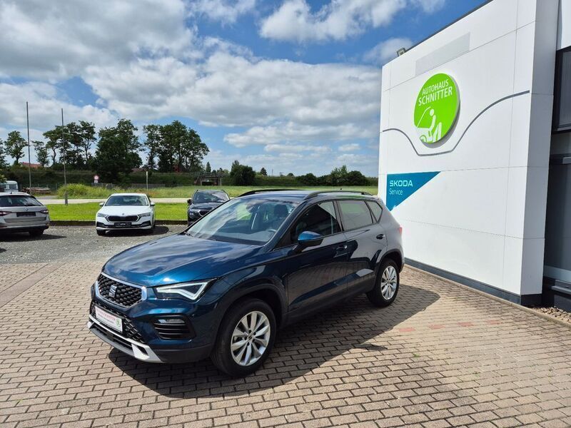 Blau Gebraucht 2022 Seat Ateca Style SUV | 28.500 € (Etwas zu teuer) - Bild 1/4