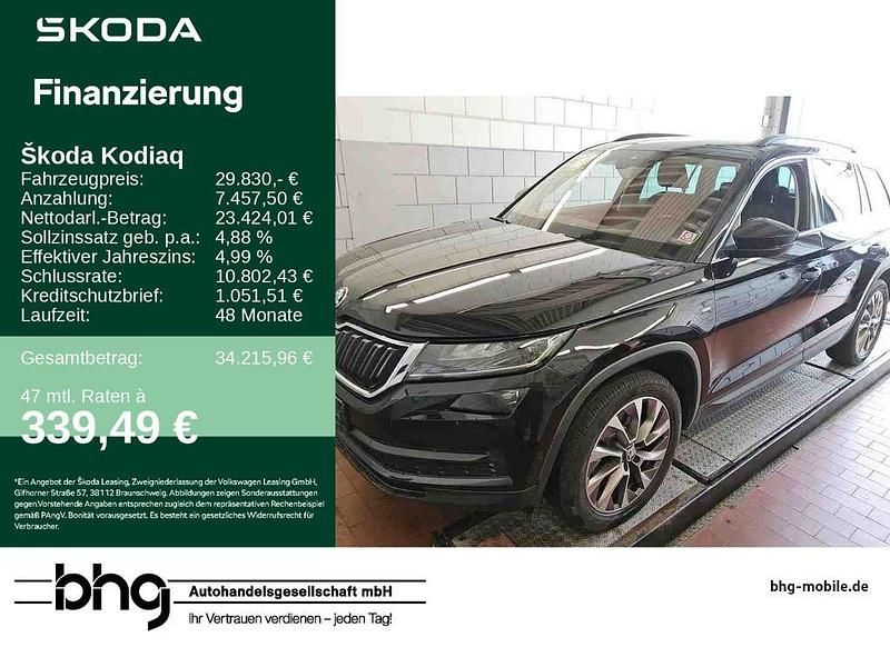 Blackmagic perleffekt Gebraucht 2021 Skoda Kodiaq Clever SUV | 29.830 € (Fairer Preis) - Bild 1/3
