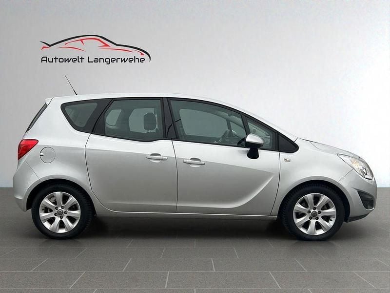Gebraucht Opel Meriva Edition 101 PS (74 kW) 2010 Silber Van / Kleinbus