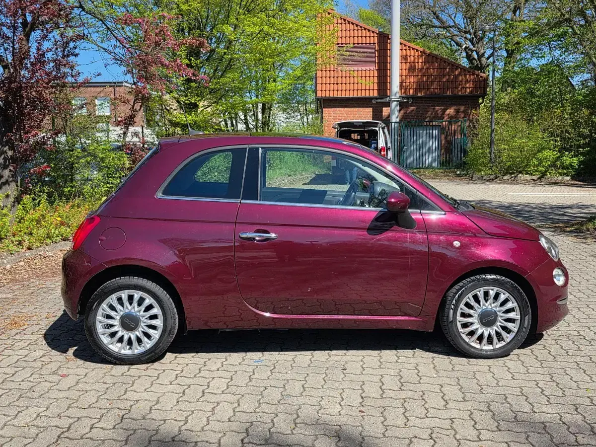Gebraucht Fiat 500 Lounge 86 PS (63 kW) 2015 Violett Kleinwagen
