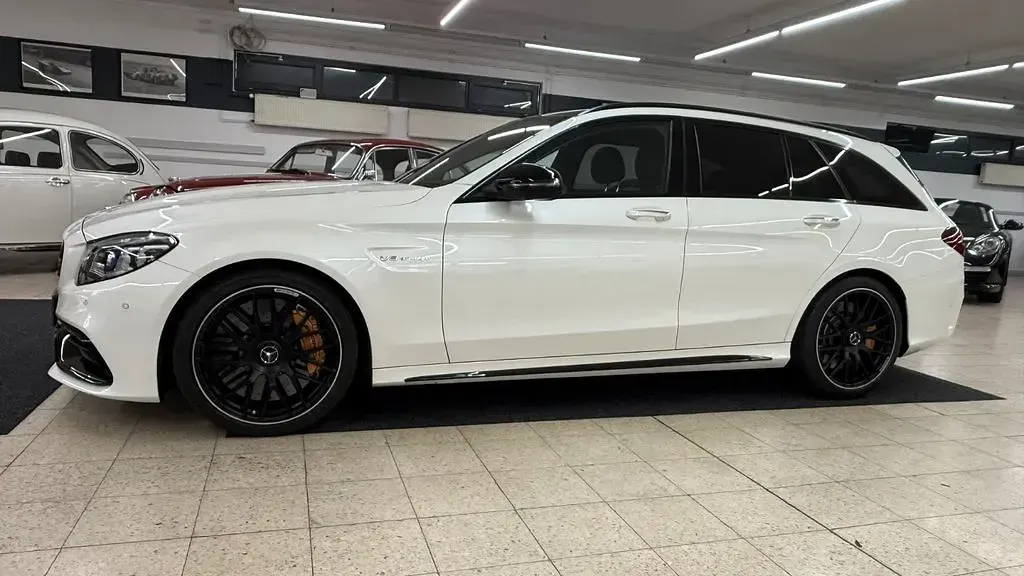Gebraucht Mercedes C63S AMG 510 PS (375 kW) 2021 Weiß Limousine