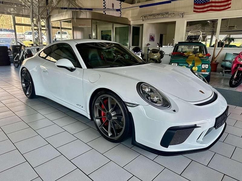 Pure white Gebraucht 2019 Porsche 911 GT3 Coupé | 112.000 € - Bild 1/4