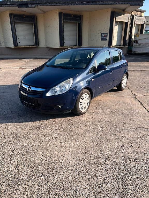 Gebraucht Opel Corsa Edition 80 PS (58 kW) 2008 Blau Kleinwagen