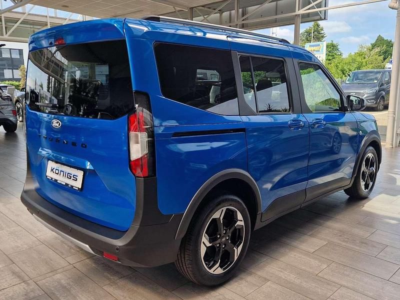 Neu Ford Tourneo Courier Active 125 PS (91 kW) 2025 Digital aqua blue Van / Kleinbus