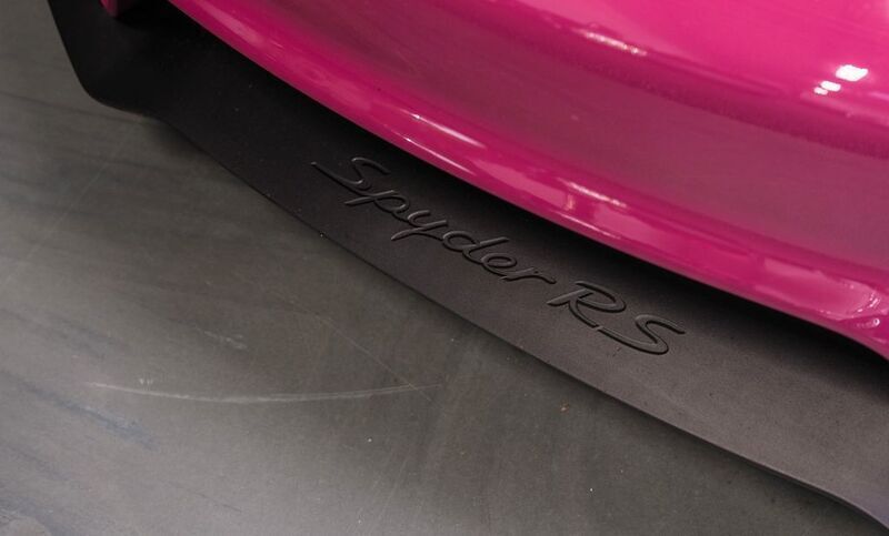 Gebraucht Porsche 718 Spyder RS 500 PS (367 kW) 2024 Violett Cabrio