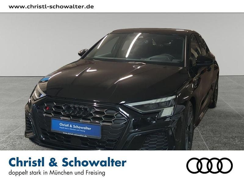 Mythosschwarz metallic Gebraucht 2023 Audi S3 Sport Limousine | 38.512 € (Fairer Preis) - Bild 1/4