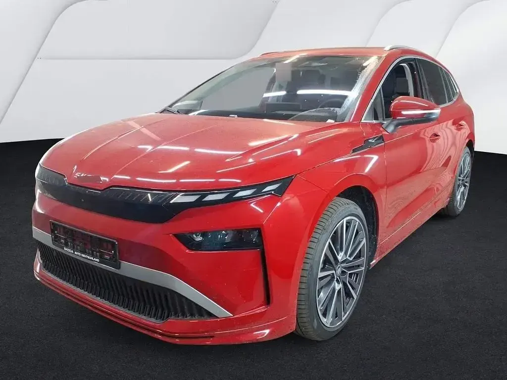 Gebraucht Skoda Enyaq iV Loft 210 kW (286 PS) 2025 Rot SUV