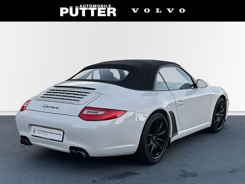 Gebraucht Porsche 911 Carrera Cabriolet Chrono 345 PS (253 kW) 2010 Weiss Cabrio