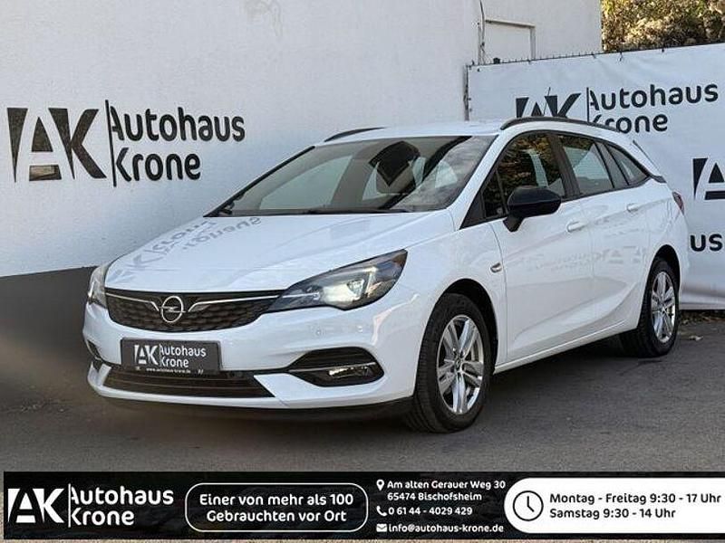 Weiß Gebraucht 2021 Opel Astra Edition Kombi | 14.990 € (Guter Preis) - Bild 1/4