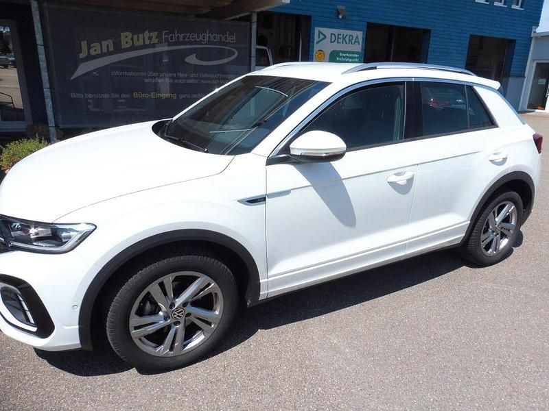 Weiß Gebraucht 2022 VW T-Roc R-line SUV | 24.877 € (Guter Preis) - Bild 1/4
