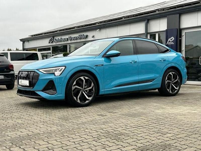 Gebraucht Audi e-tron Sportback S-Line 230 kW (313 PS) 2022 Blau SUV