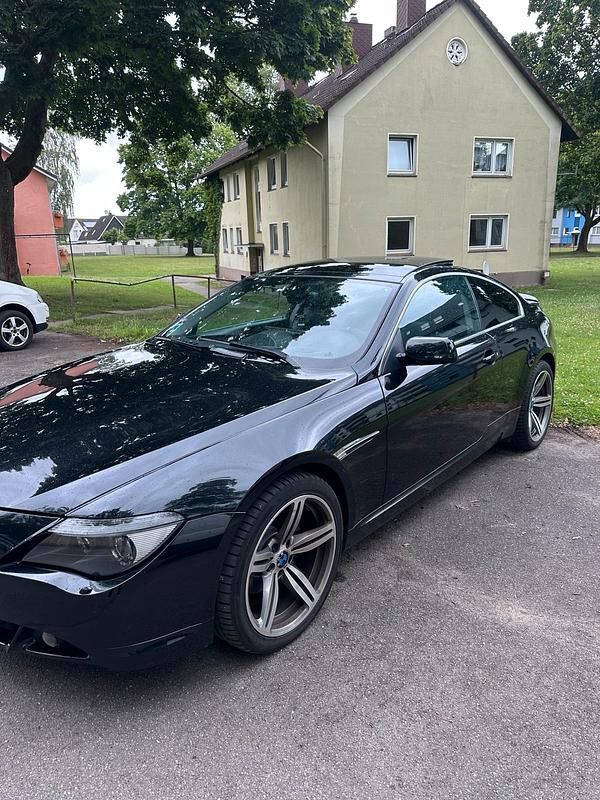Schwarz Gebraucht 2006 BMW 630 Coupé | 7.500 € (Superpreis) - Bild 1/4