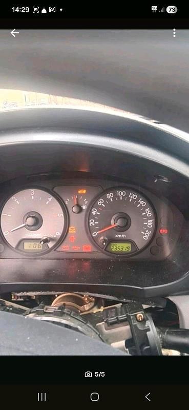 Gebraucht Kia Picanto 75 PS (55 kW) 2006 Blau Kleinwagen