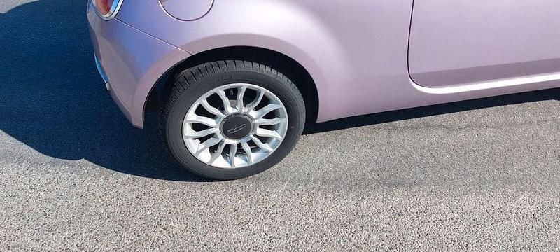 Gebraucht Fiat 500C 69 PS (50 kW) 2014 Violet Cabrio