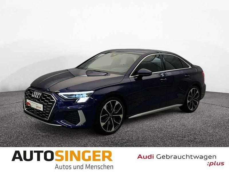 Navarrablau metallic Gebraucht 2023 Audi S3 Ambiente Limousine | 38.340 € (Superpreis) - Bild 1/4