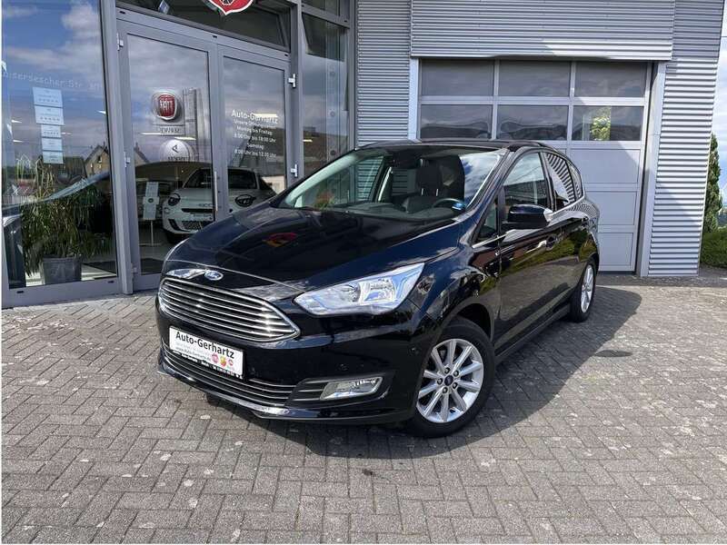 Iridiumschwarz metallic Gebraucht 2019 Ford C-MAX Titanium Van / Kleinbus | 14.490 € (Guter Preis) - Bild 1/4