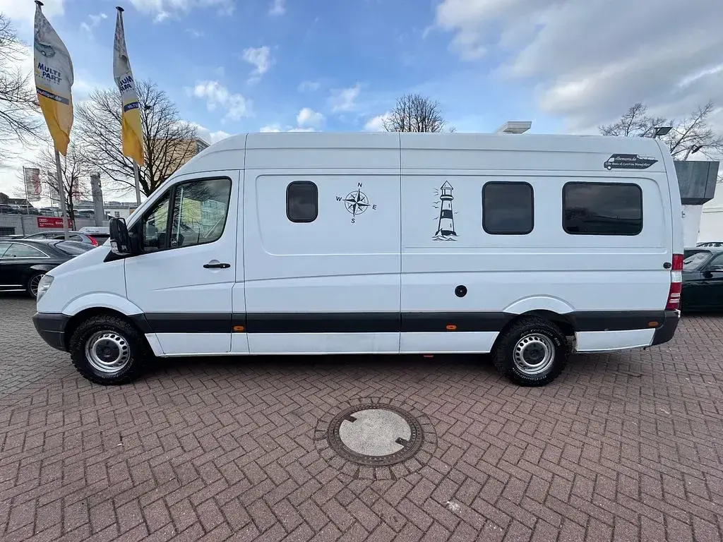 Gebraucht Mercedes Sprinter 129 PS (94 kW) 2010 Weiß Van