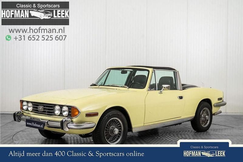 Gelb Gebraucht 1972 Triumph Stag Cabrio | 18.900 € - Bild 1/4