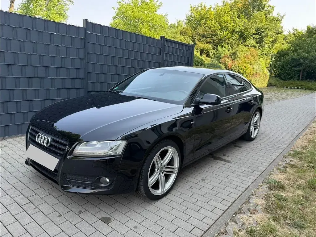 Gebraucht Audi A5 Sportback S-line plus 160 PS (117 kW) 2011 Schwarz Kleinwagen