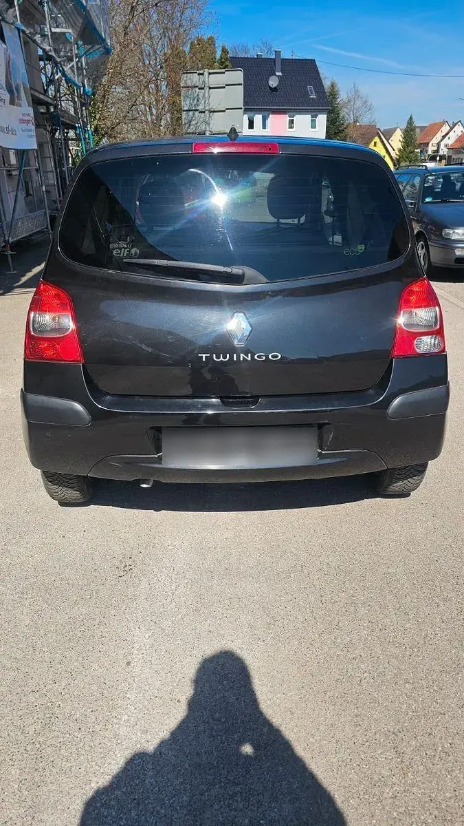 Gebraucht Renault Twingo Authentique 58 PS (42 kW) 2008 Schwarz Kleinwagen