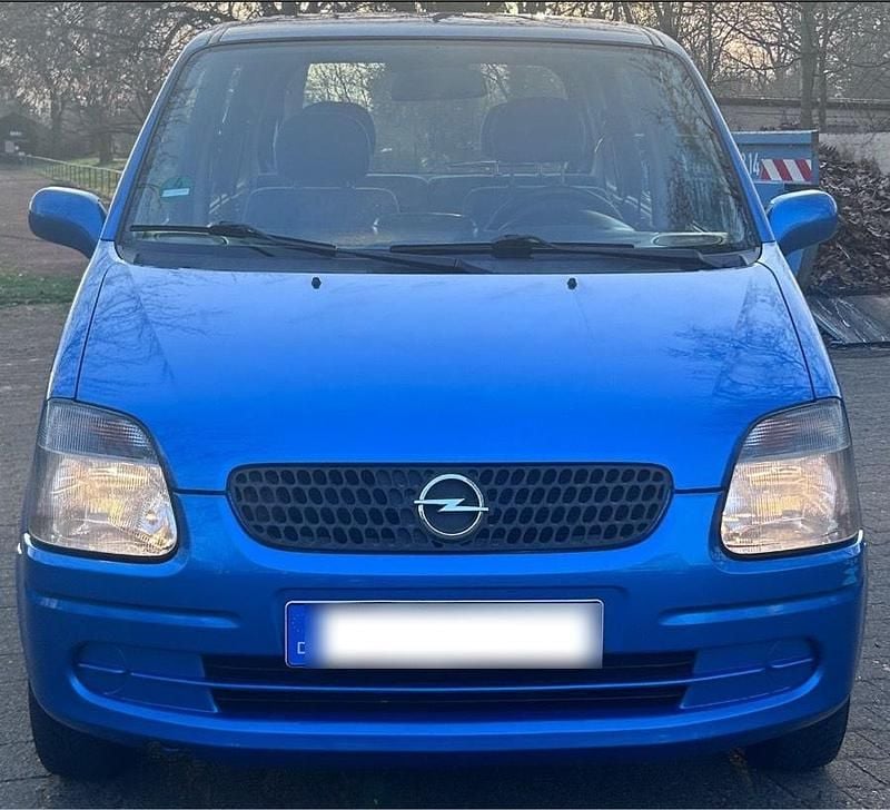Gebraucht Opel Agila 75 PS (55 kW) 2001 Blau Van / Kleinbus