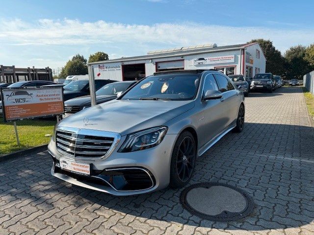 Grau Gebraucht 2018 Mercedes S63 AMG AMG Limousine | 66.000 € - Bild 1/4