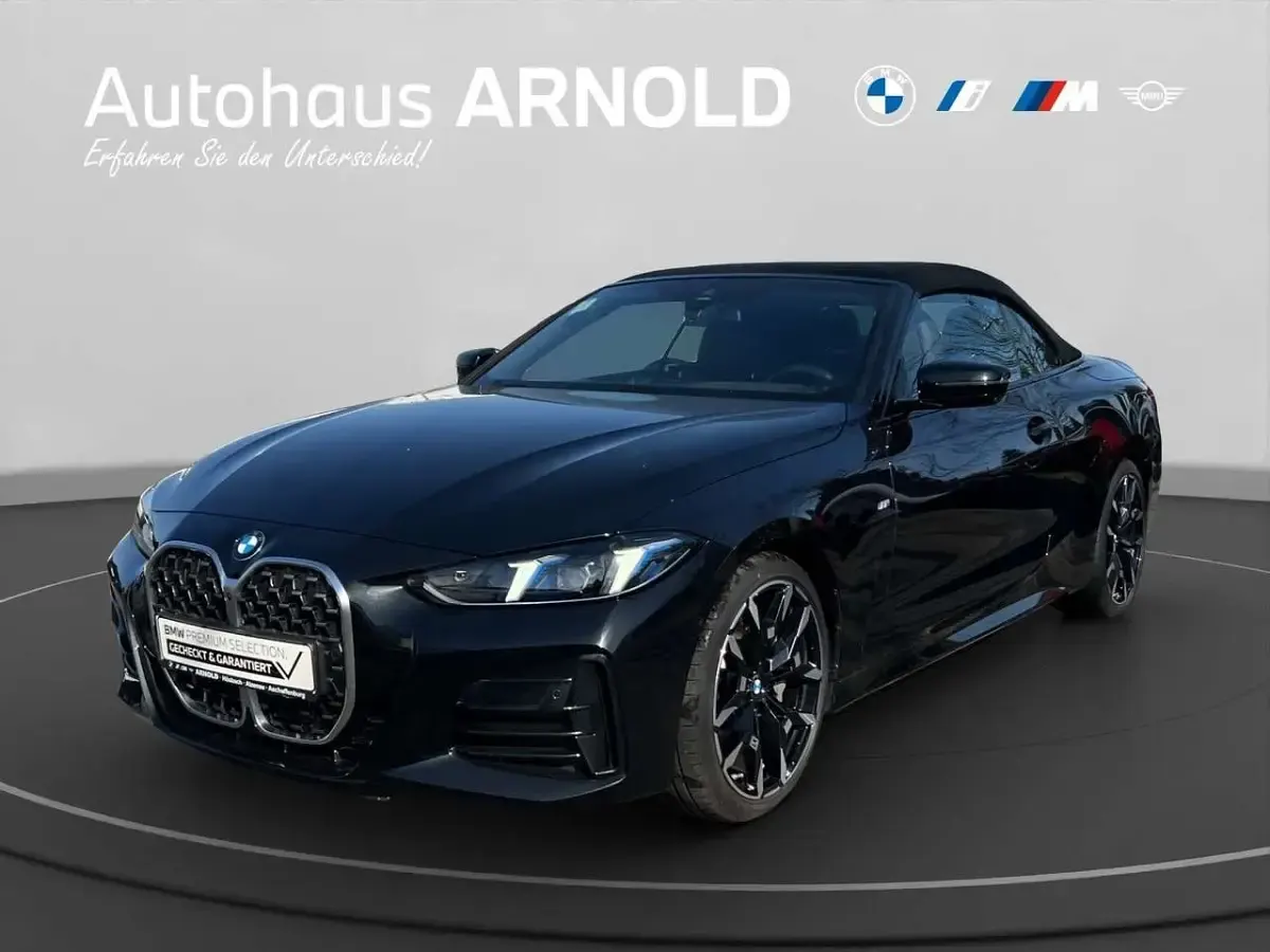 Gebraucht BMW 430 Cabriolet M Sport 245 PS (180 kW) 2025 Schwarz Cabrio