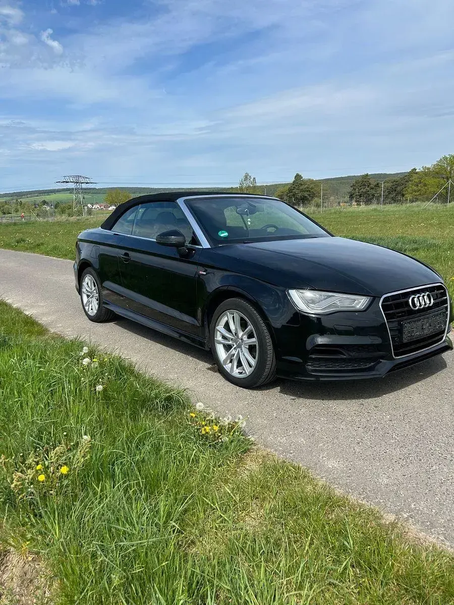 Gebraucht Audi A3 Cabriolet S-Line 150 PS (110 kW) 2015 Schwarz Cabrio